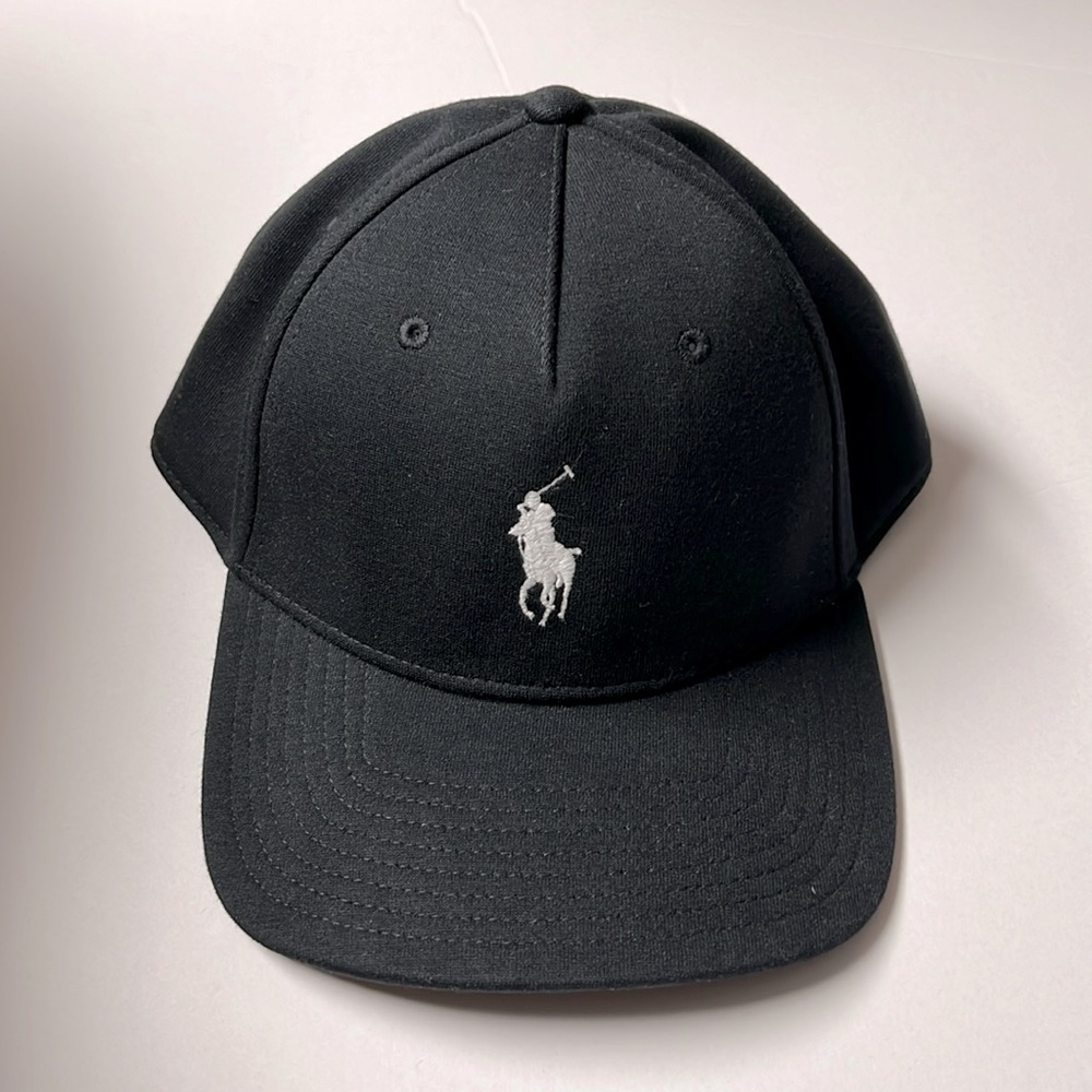 NWT Polo Ralph Lauren Men Classic Cap Black One Size Black